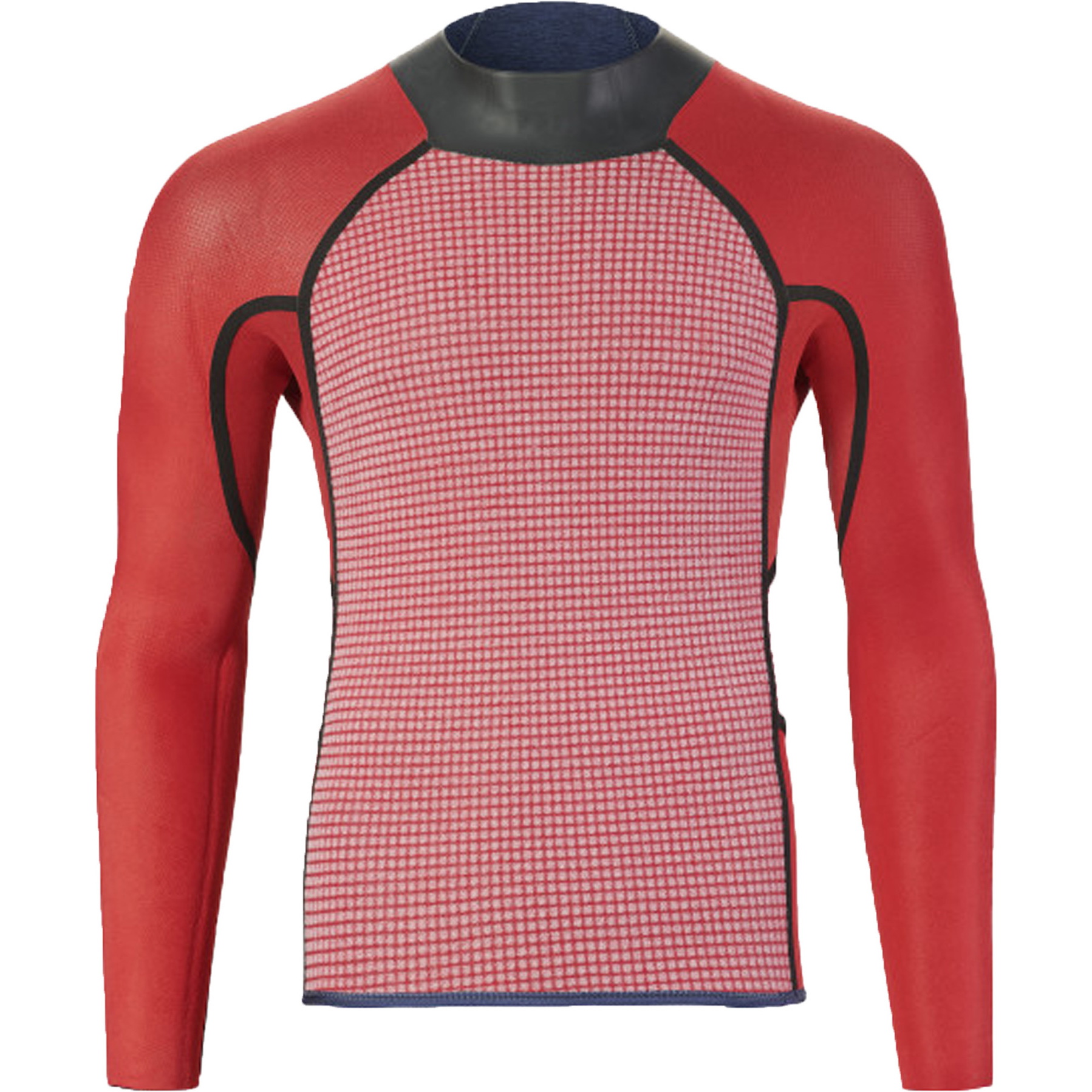 2026 Musto Männer Flexlite Alumin 3.0 Langärmel 3mm Neoprene Top 82073 - Midnight Marl